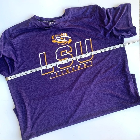 Russell Athletics Athleisure Men’s Short Sleeve Tee for LSU Tigers. Geaux - Picture 8 of 11